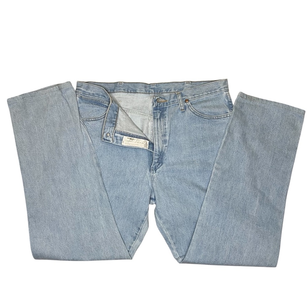 Wrangler 13MWZGH Cowboy Cut Light Wash Men 36x32